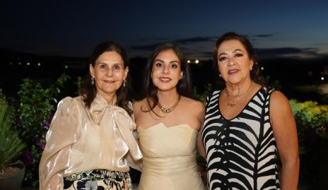  Luchi Castelo, Isa Castelo y Nina García.