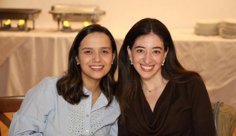  Samantha Pérez y Ana Gaby Dauajare.