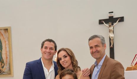  René Pierdant, Rocío Muriel, José Luis y Pablo Lozano.