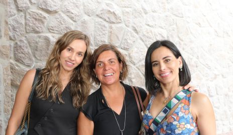 Marcela Rubio, Ale Alcalde y Anilú Enríquez.