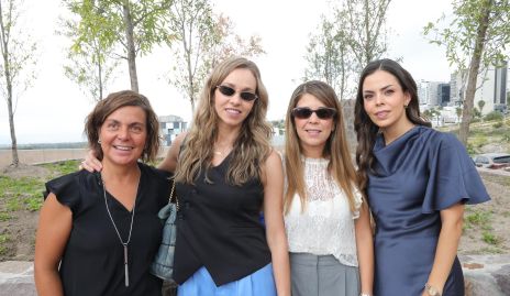  Ale Alcalde, Marcela Rubio, Marifer Leal y Sandra García.