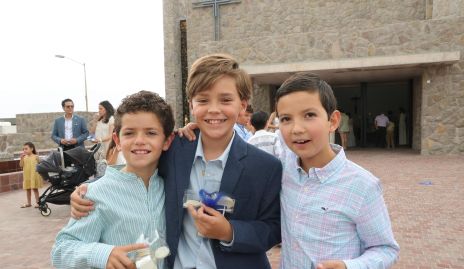  Andrés Pierdant, Pablo Lozano y Ale Guerra.