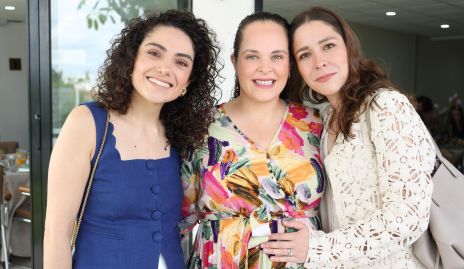  Paola Zepeda, Andrea Díaz Infante y Lorena de la Parra.