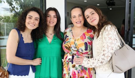  Paola Zepeda, Mimí Navarro, Andrea Díaz Infante y Lorena de la Parra.