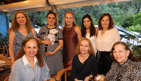  Cora Sánchez, Claudia Martínez, Martha Socorro Rivera, Karina de López, Mariola Castillo, Amalia Castillo, Lilia Castillo y Laura Elena.