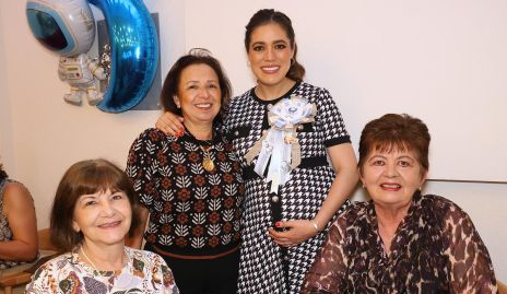  Maru Robles, Li Rocha, Claudia Martínez y Laura Córdova.