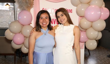  Gaby Alatorre y Daniela Reverte.