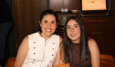  Sara Lozano y Cecilia Villar.