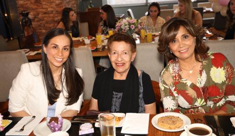  Cecilia Hernández, Alicia González y Paulina Humara.