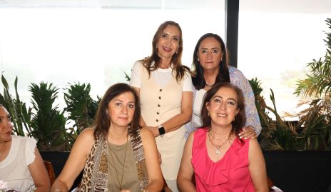  Laura Rangel, Raquel González, Lolita Alba y Leticia Narváez.