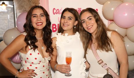  Fer Corona, Daniela Reverte y Romina Reverte.