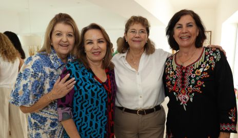  Lupita Pérez, Teté Castro, Aurora Vigna y Lupita Zapata.
