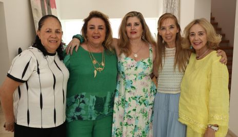  Margarita Alfaro, Luz Elena Solana, Silva Foyo, Meche Hunter y Tayde Gaviño.
