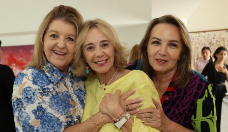  Lupita Pérez, Tayde Gaviño y Teté Castro.