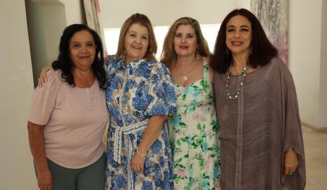  Tita Meade, Lupita Pérez, Silvia Foyo y Laura Fonseca.