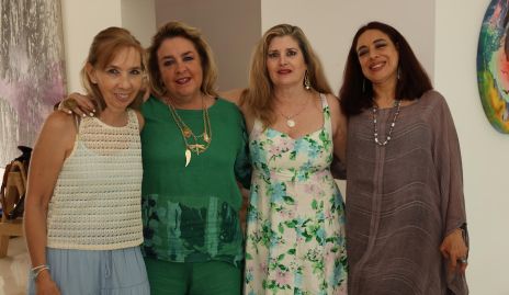  Meche Hunter, Luz Elena Solana, Silvia Foyo y Laura Fonseca.