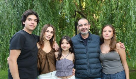  Wilhelm Stevens, Montse Orozco, Loreta Stevens, Wilhelm Stevens y Renata Stevens.