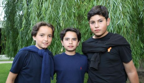  Pato, Juanca y Fer.