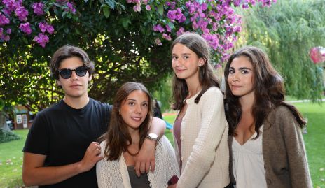  Wilhelm Stevens, Renata Stevens, Fer Gutiérrez y Martina.