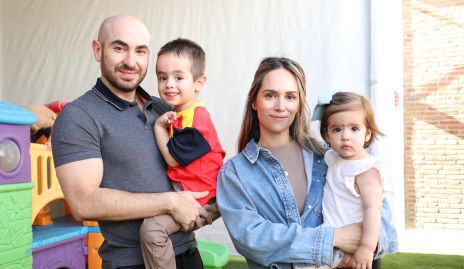  Francisco Padilla, Ileana Rodríguez, Sandro Padilla y Renata Padila.