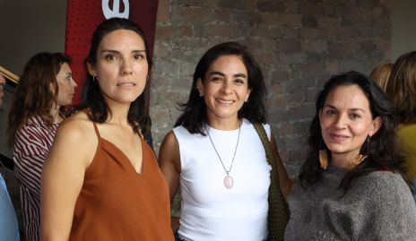  Isabel Elizondo, Viviana Rodríguez y Telma Sayas.