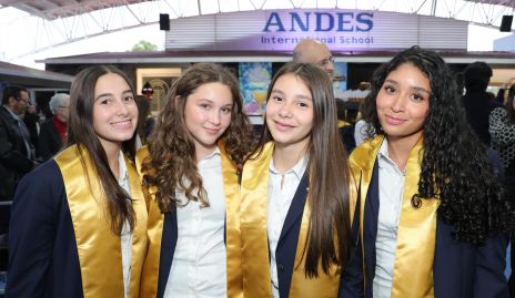  Mati Pierdan, Paula Franco, Ana Vergara y Daniela Luna.