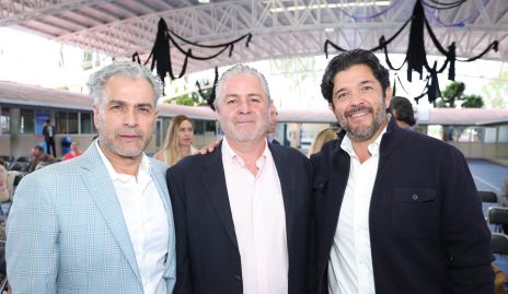  Ignacio Ramírez, Oscar Vera y Marcelo Lozano.