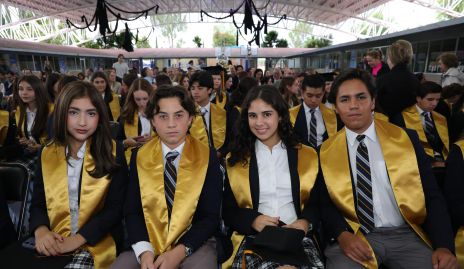 Isabela Lafuente, Jerónimo Septiem, Valentina Arredondo y Juan Pablo Navarro.
