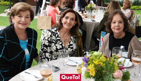  Lupita Villarreal, Mónica Alcalde y Carmen Rascón.