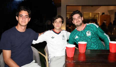  Paulo Alcalde, Marcelo Díaz y Pato Vera.