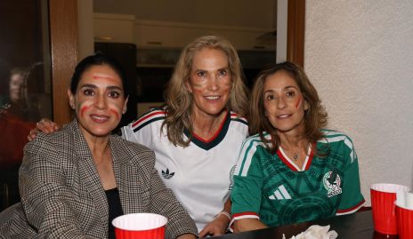  Maribel Lozano, Claudia Quiroz y Mónica Gaviño.