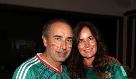  Alejandro Elizondo y Paulina Quiroz.