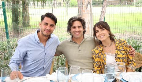  Anuar Garay, José Cadena y Daniela Ornelas.