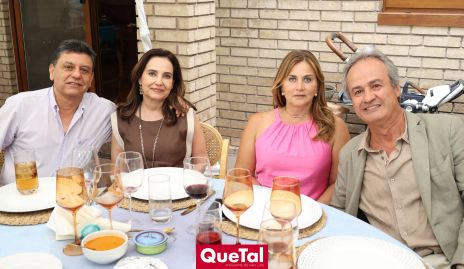  Ernesto Flores Navarro, Claudia Robles, Lorena Robles y Ricardo Andrés.