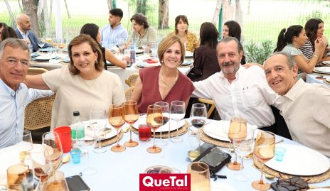  Janos Abud, Catherine Barret, Cristina Barret , Ángel Rivero y Enrique Díaz Infante.