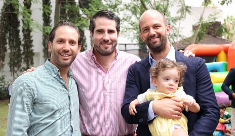  Andrés Torres, Juan Pablo Galán y Alejandro Abud.