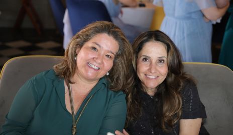 Mónica Berlanga y Martha Chalita.