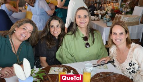  Mónica Berlanga, Martha Chalita, Claudette Mahbub y Rocío Gómez.