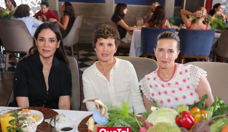  Maribel Lozano, Verónica Martínez y Lucía Martínez.