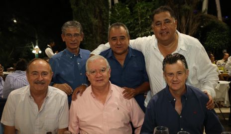  Fernando Reverte, Gustavo de la Torre, Chapo Torres, Salomón Rivera, Vicente Ruiz, Presidente del Consejo y Rafael González.