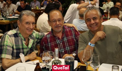  Francisco de la Maza, Martin Torres y Oscar Esquivel.