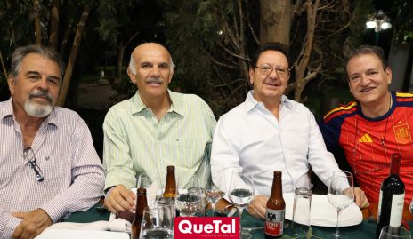  Salvador Guerra, José Luis Musa, Tomas Delgado e Isidro Medina.