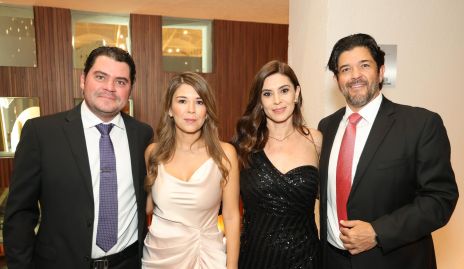  Hugo Vidal, Mari Fer Leal, Karina Hernández y Marcelo Lozano.
