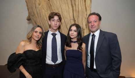  Bibi Perea, Iñaki Ocejo, Inés y Eduardo Rueda.