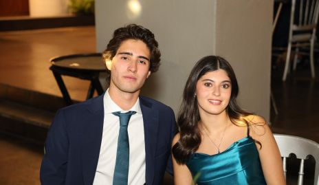  Joaquín González y Alexa Lozano.