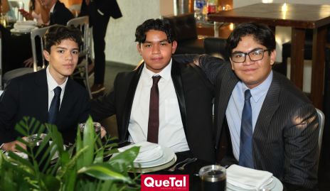  Mauricio Sarquis, Miguel Reyna y Anuar Kasis.