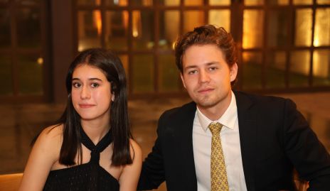  Gala Lozano y Nicolás Cué.