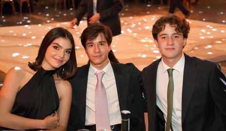  Luisa Machorro, Fernando Rodríguez e Isra López.
