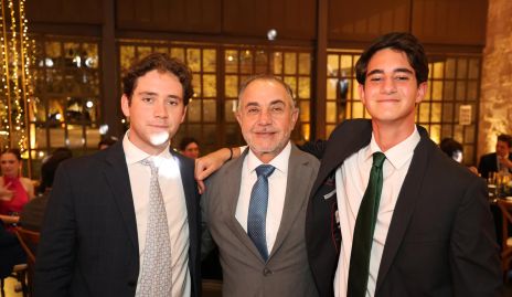  Jacobo Payán, Javier y Paulo Alcalde.
