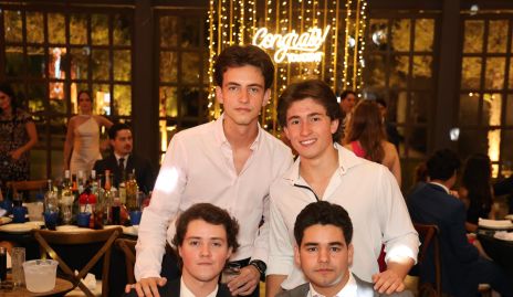  Juan Carlos Gavilán, Guillermo Enríquez, Mau Pérez y Diego Gallegos.